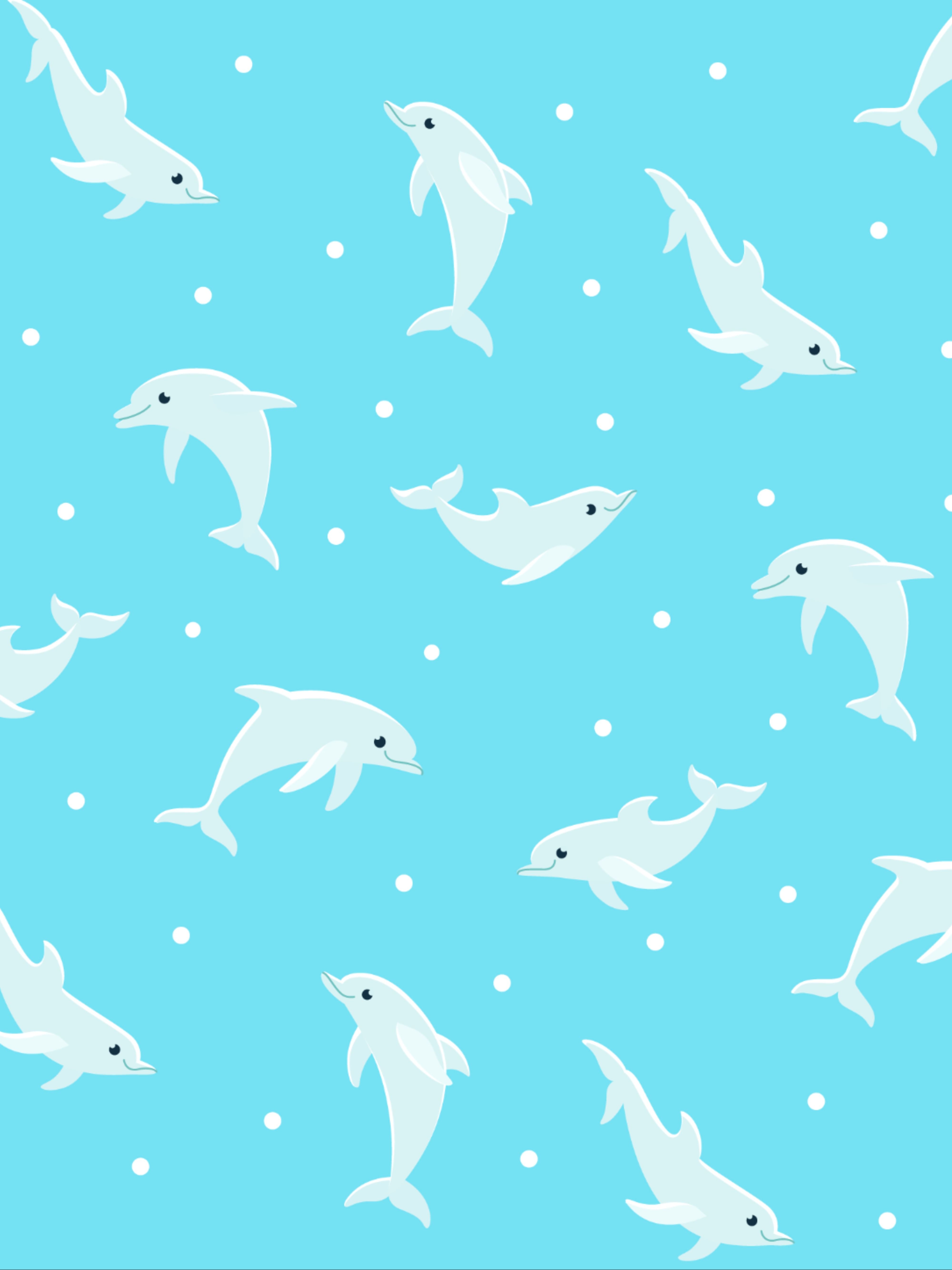 Cartoon Dolphin Wallpapers