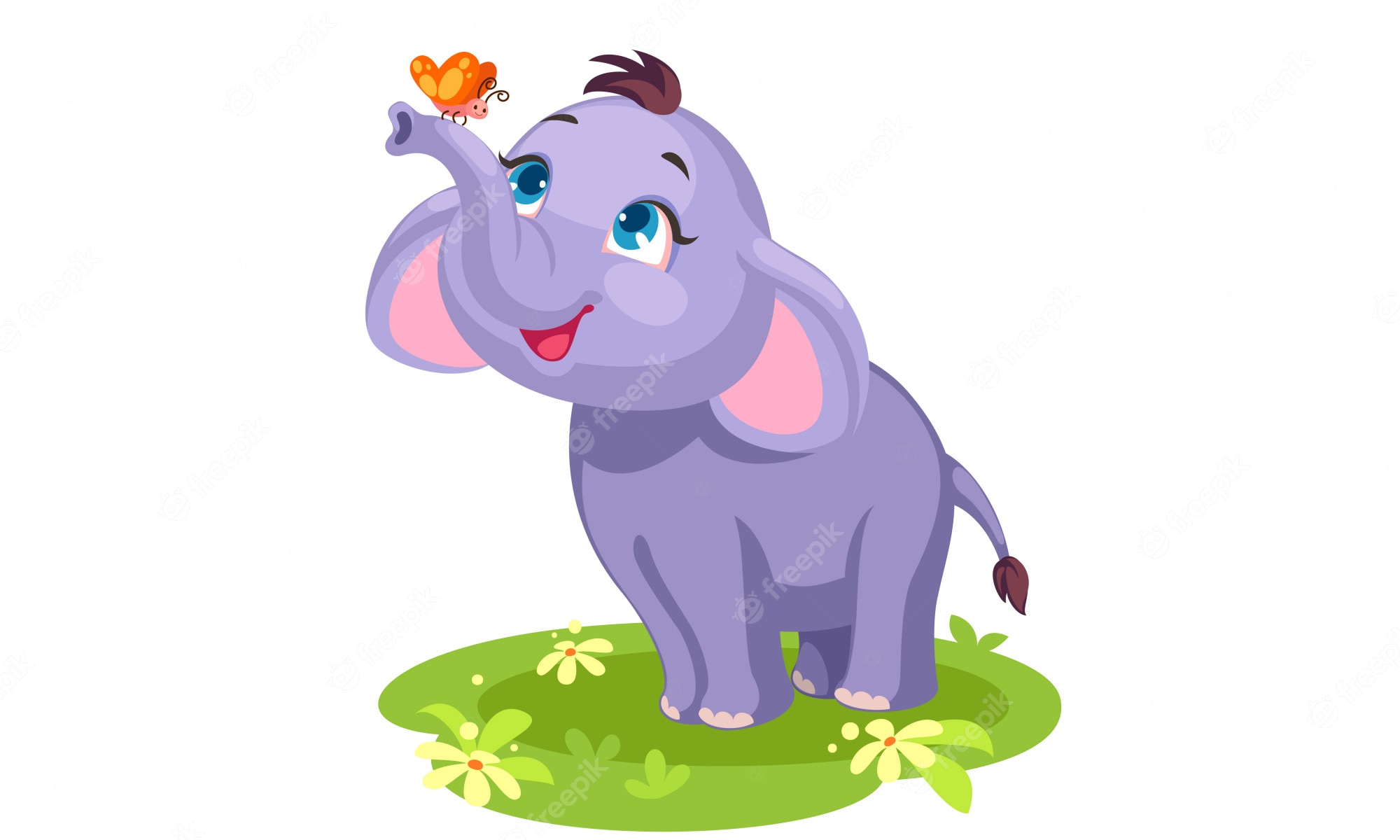 Cartoon Elephant Wallpapers