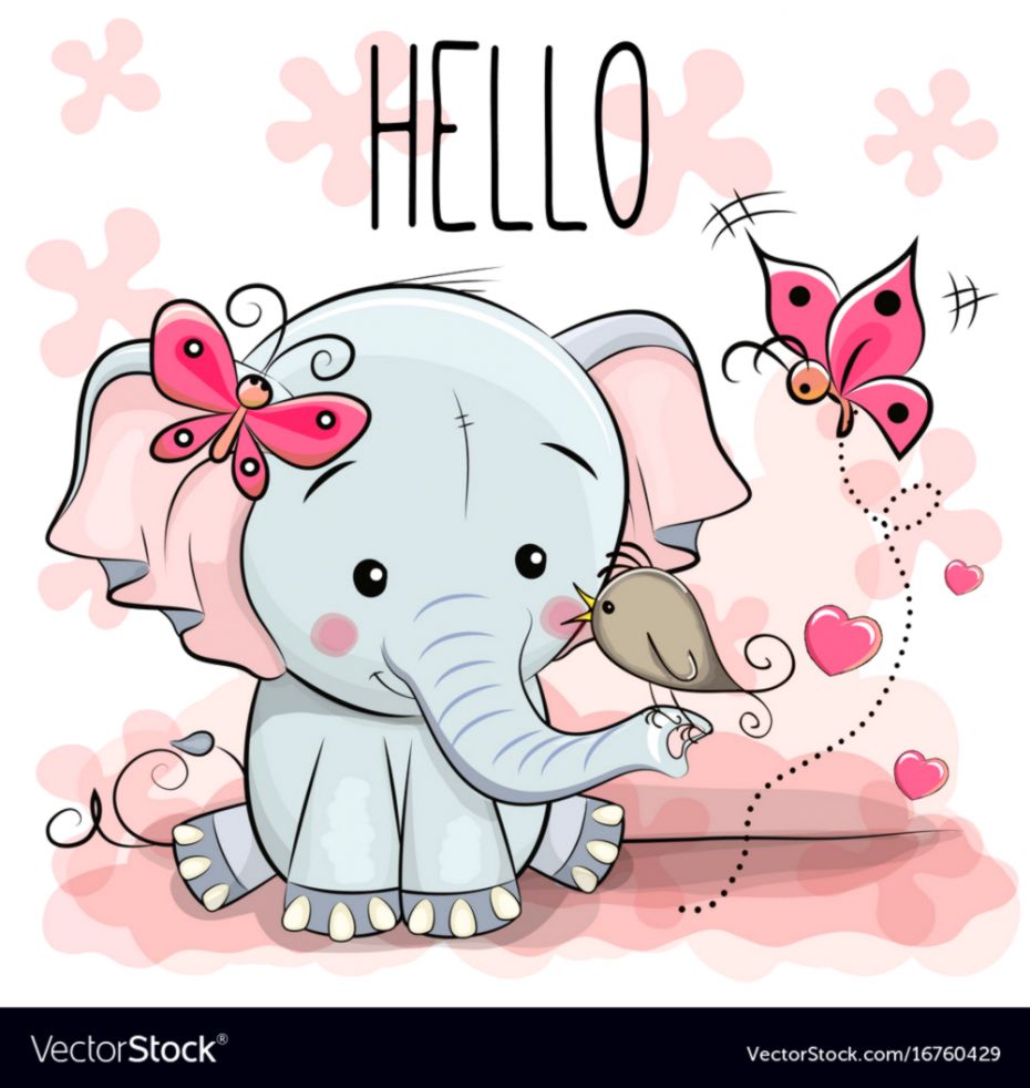 Cartoon Elephant Wallpapers