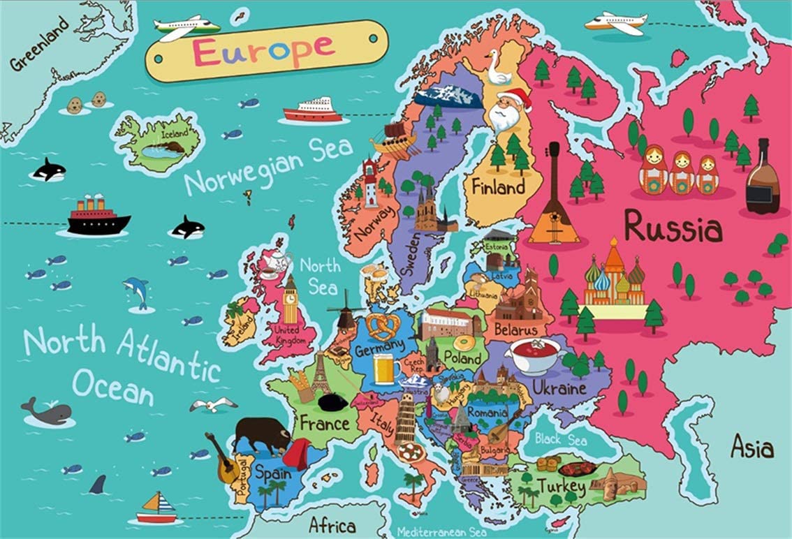 Cartoon Europe Wallpapers