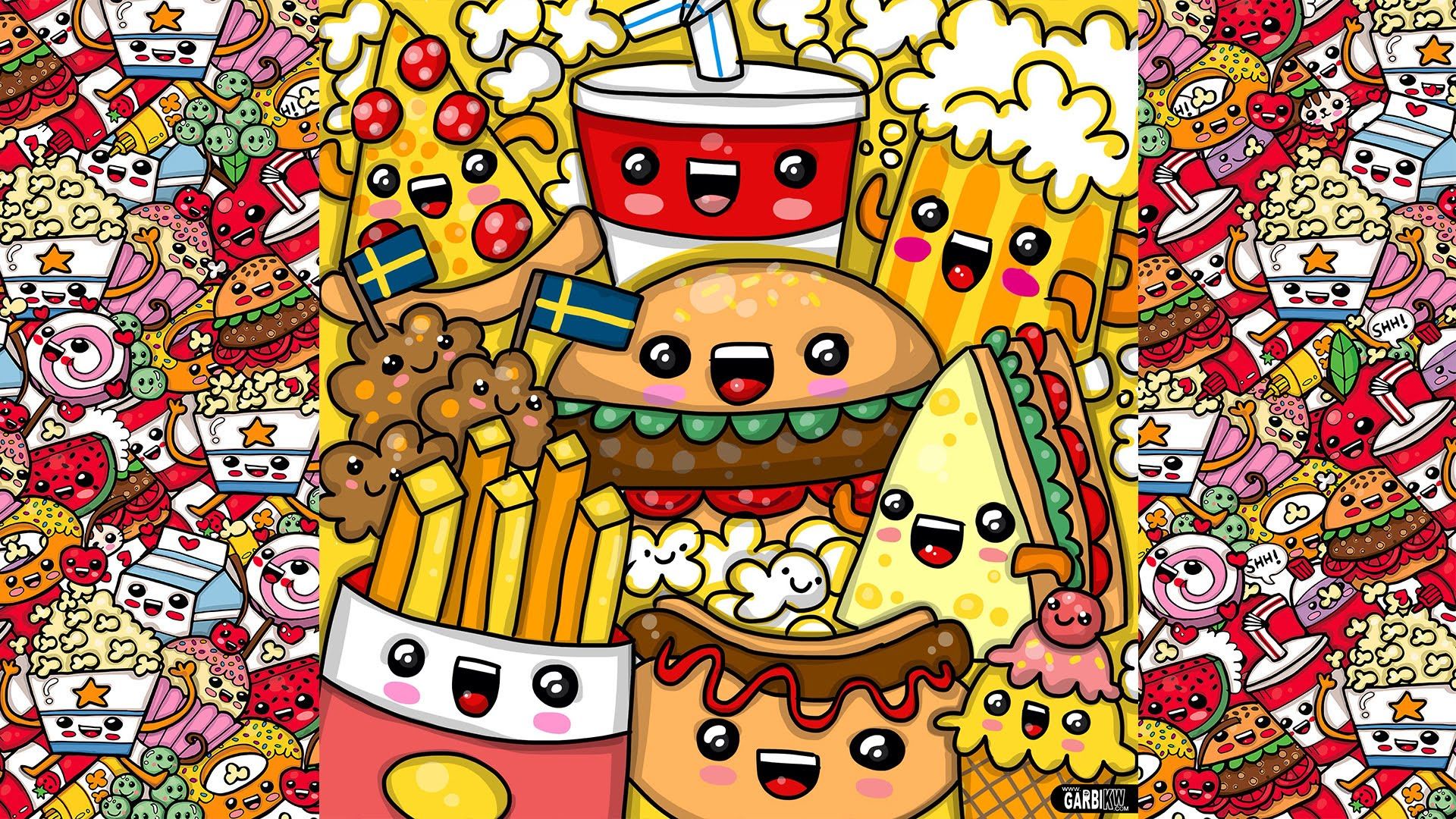 Cartoon Food Wallpapers