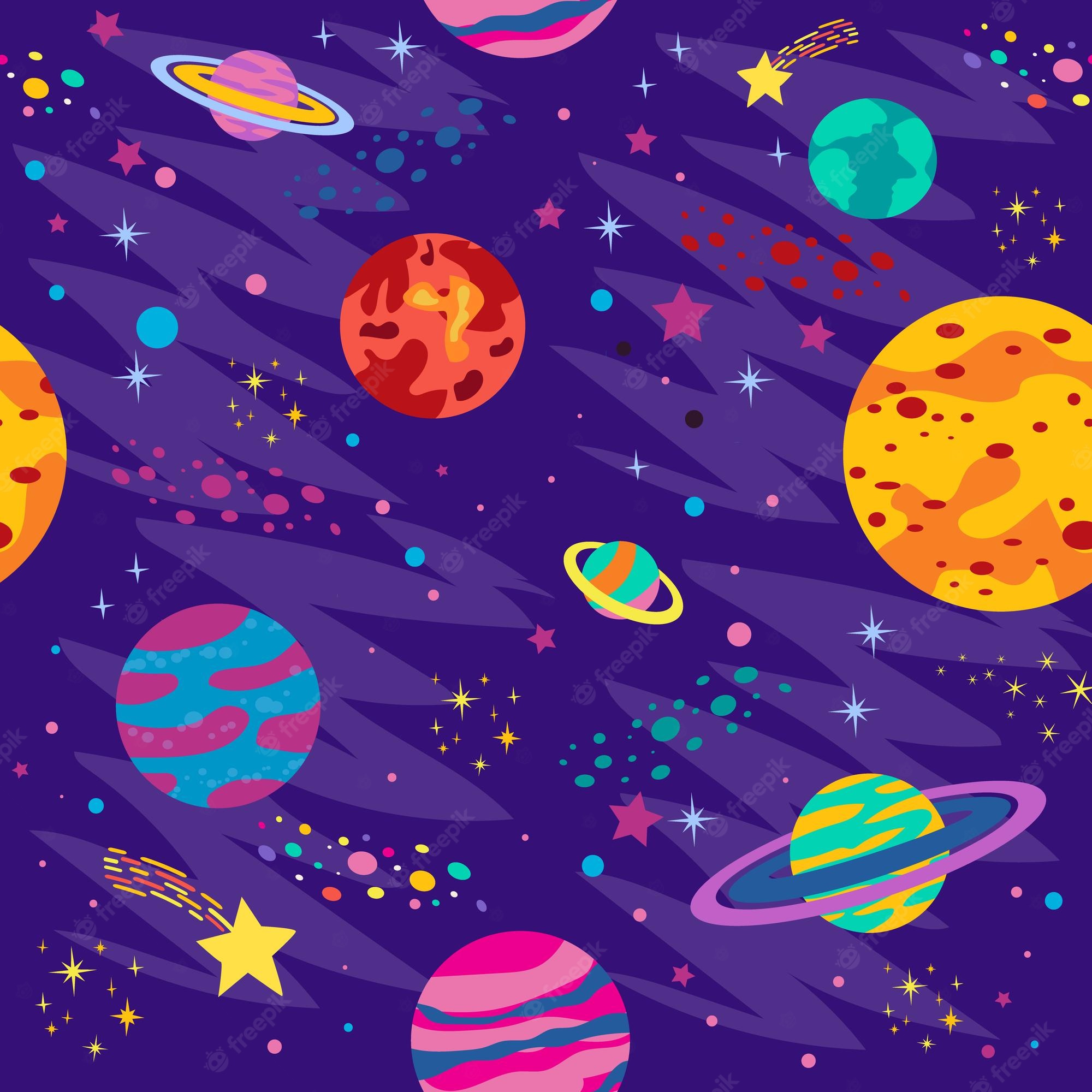 Cartoon Galaxy Wallpapers