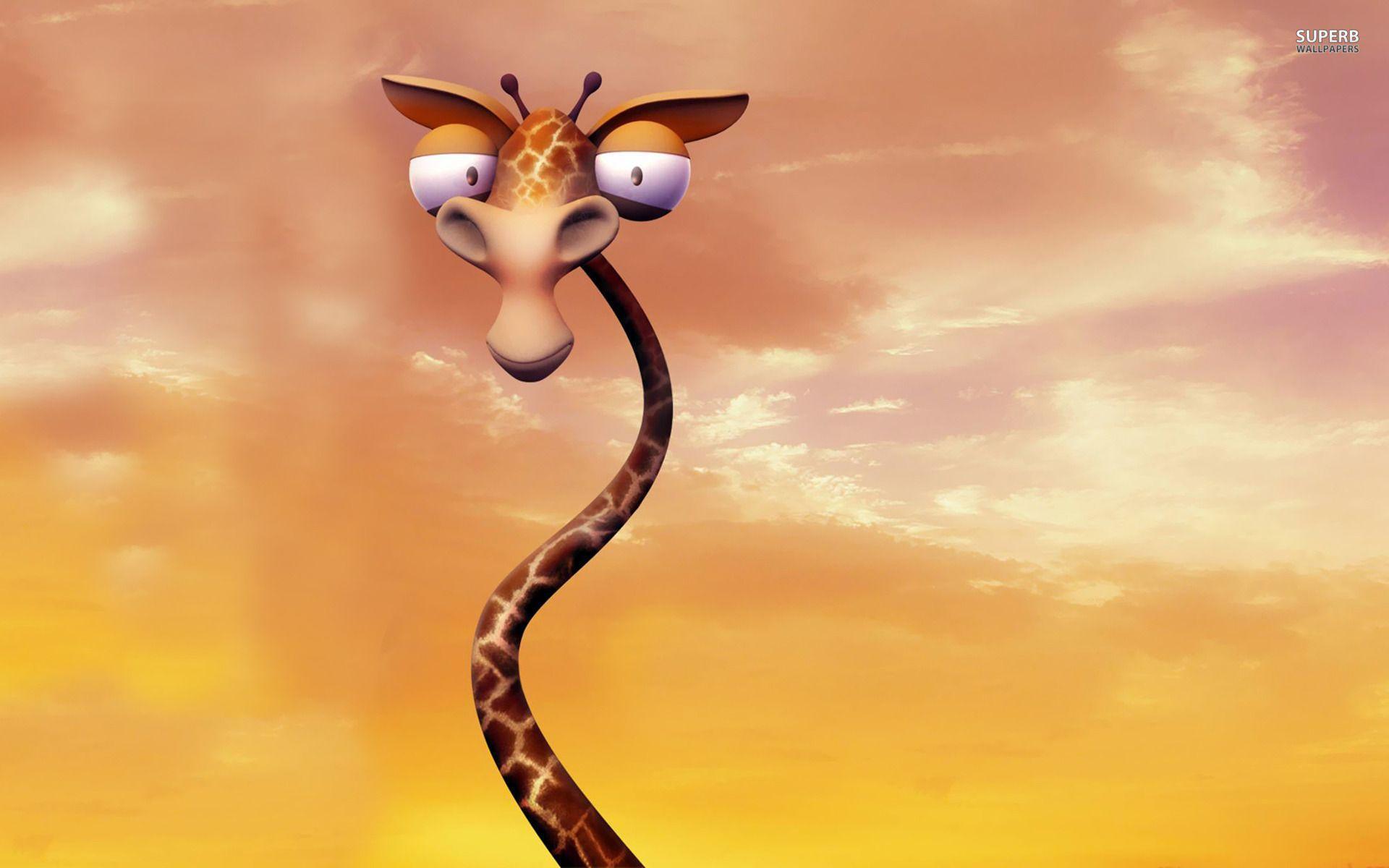 Cartoon Giraffe Wallpapers