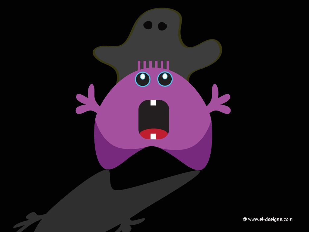 Cartoon Halloween Monsters Wallpapers