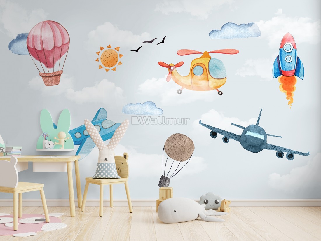 Cartoon Hot Air Balloon Wallpapers