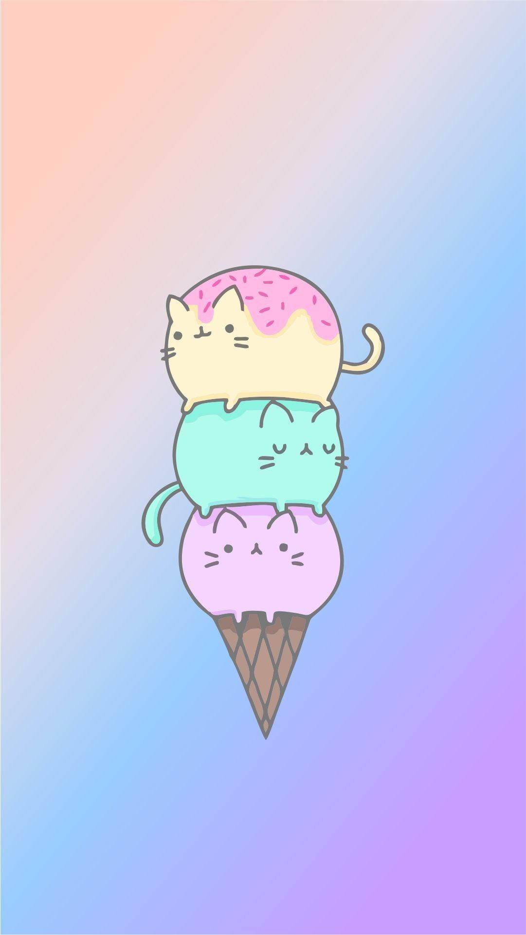 Cartoon Ice Cream Wallpapers