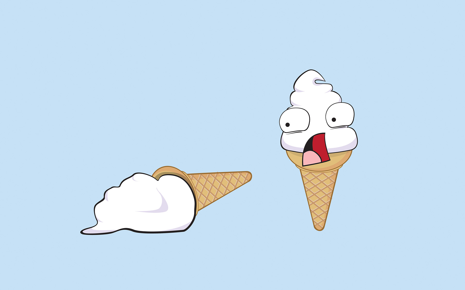 Cartoon Ice Cream Wallpapers