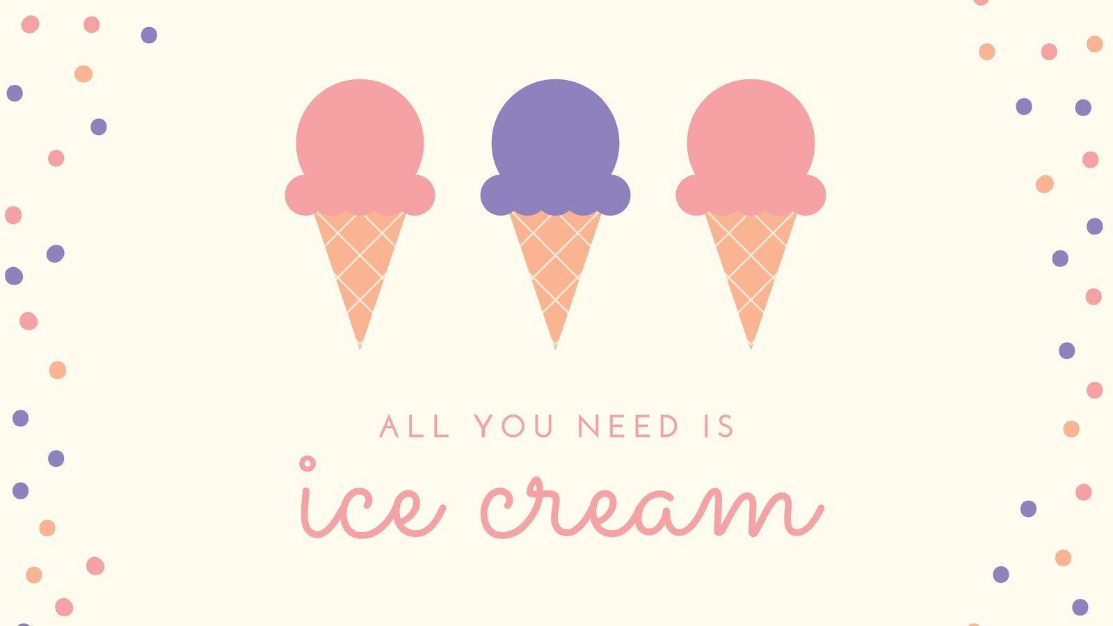 Cartoon Ice Cream Wallpapers