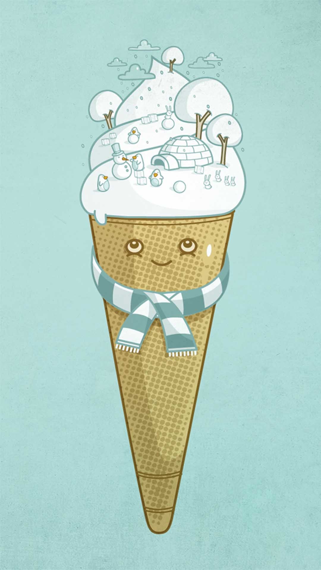 Cartoon Ice Cream Wallpapers