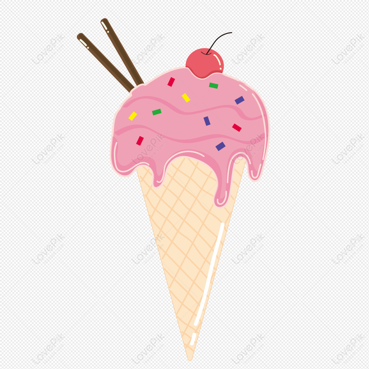 Cartoon Ice Cream Wallpapers