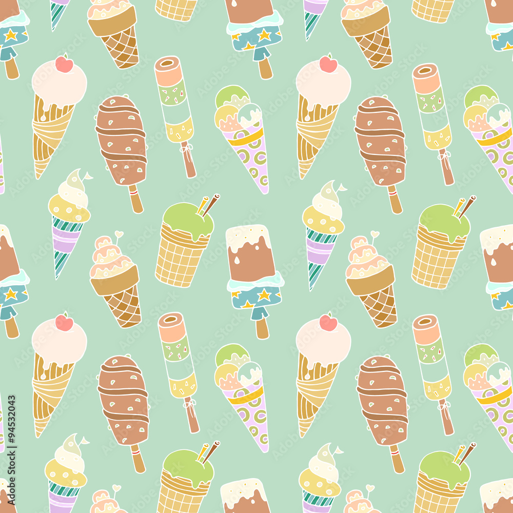 Cartoon Ice Cream Wallpapers