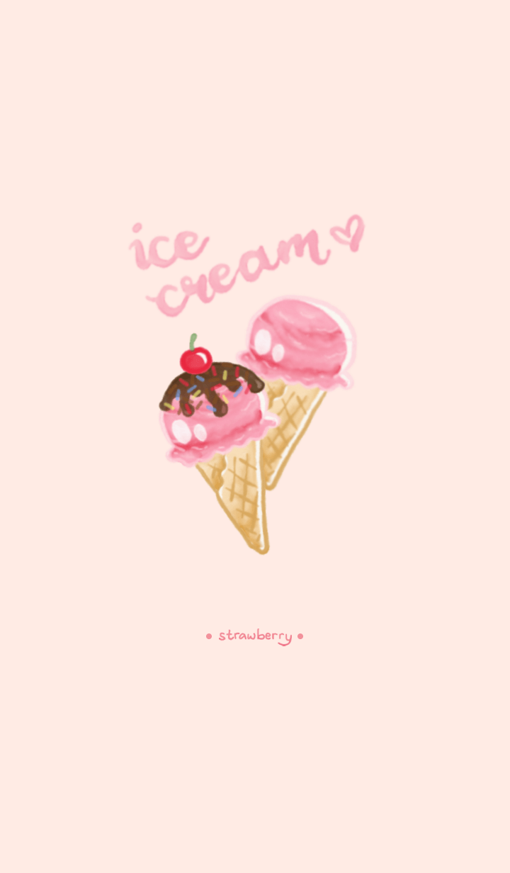 Cartoon Ice Cream Wallpapers