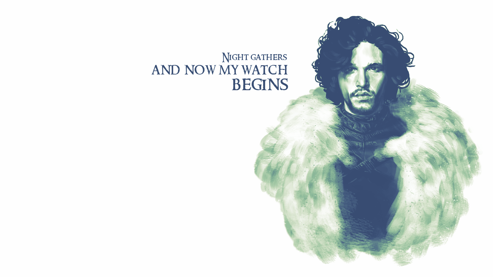 Cartoon Jon Snow Wallpapers