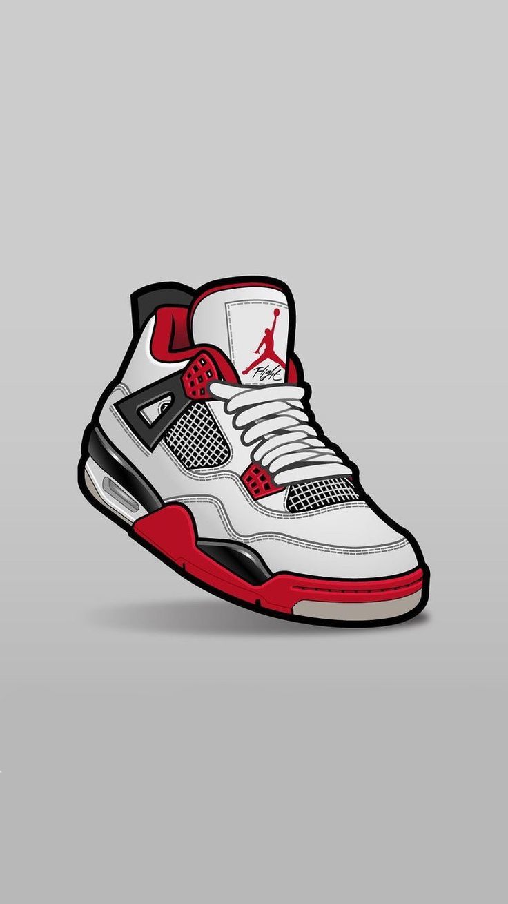 Cartoon Jordan Shoes Wallpapers