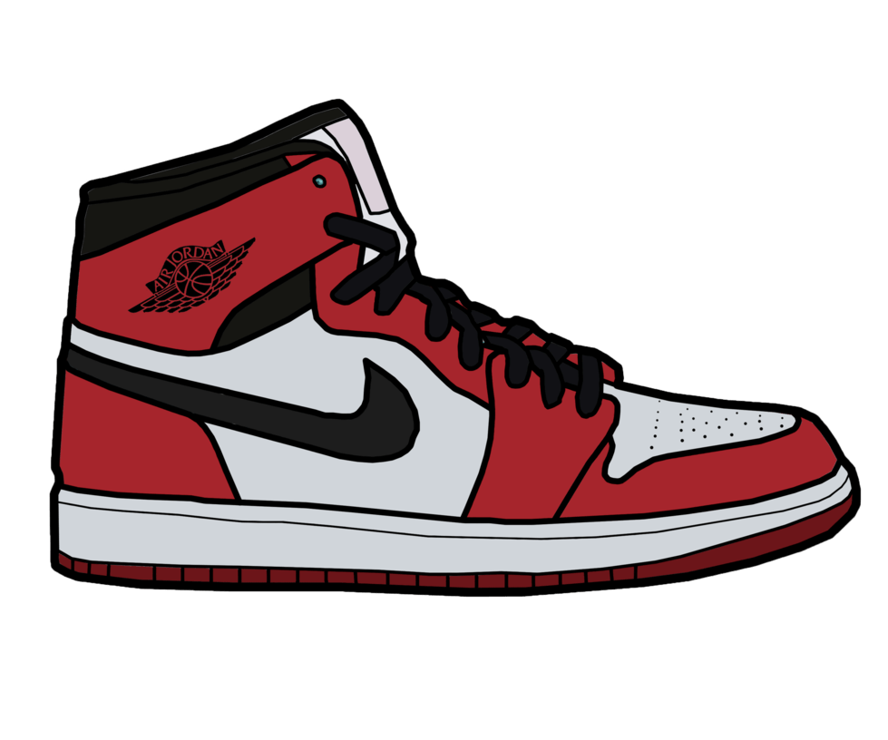 Cartoon Jordan Shoes Wallpapers