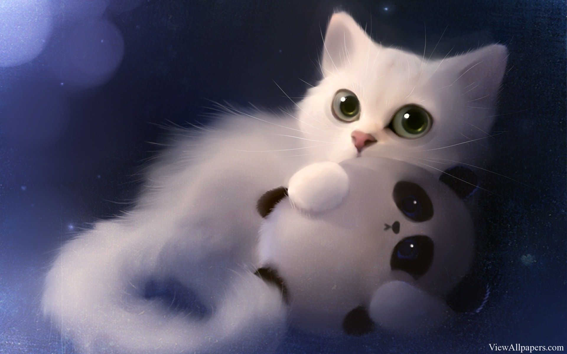 Cartoon Kitten Desktop Wallpapers