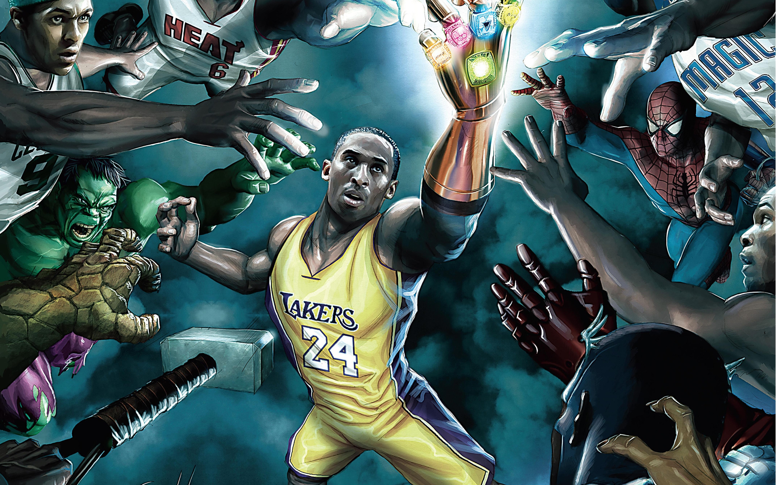 Cartoon Lebron Lakers Wallpapers