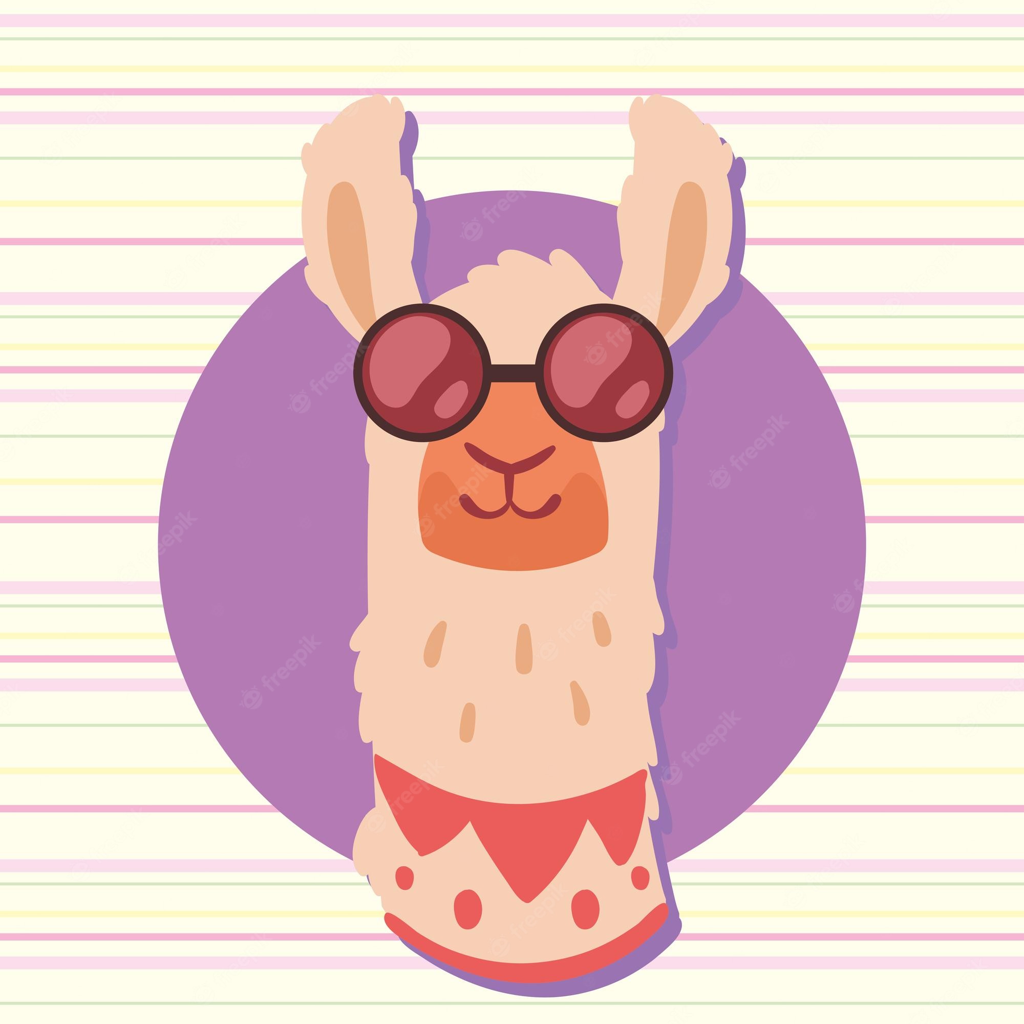 Cartoon Llamas Wallpapers