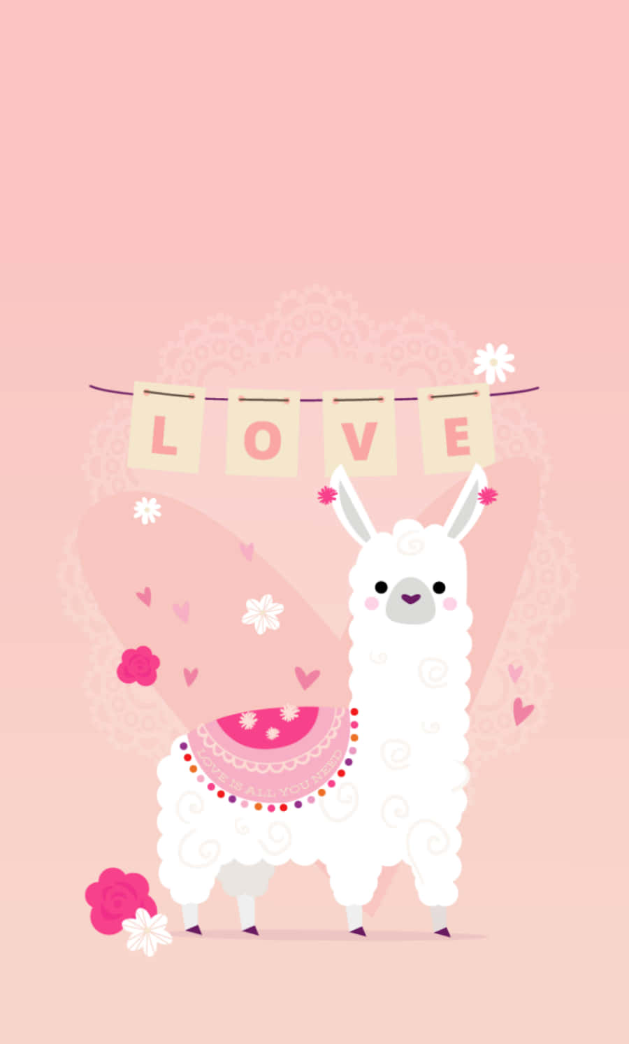 Cartoon Llamas Wallpapers