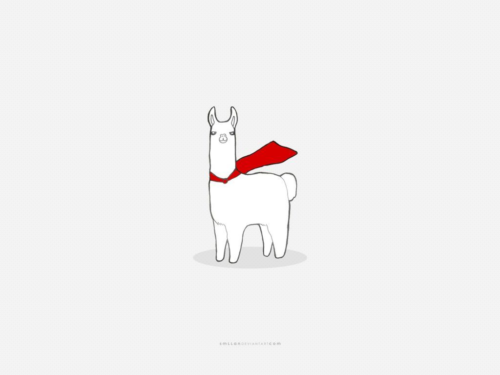 Cartoon Llamas Wallpapers