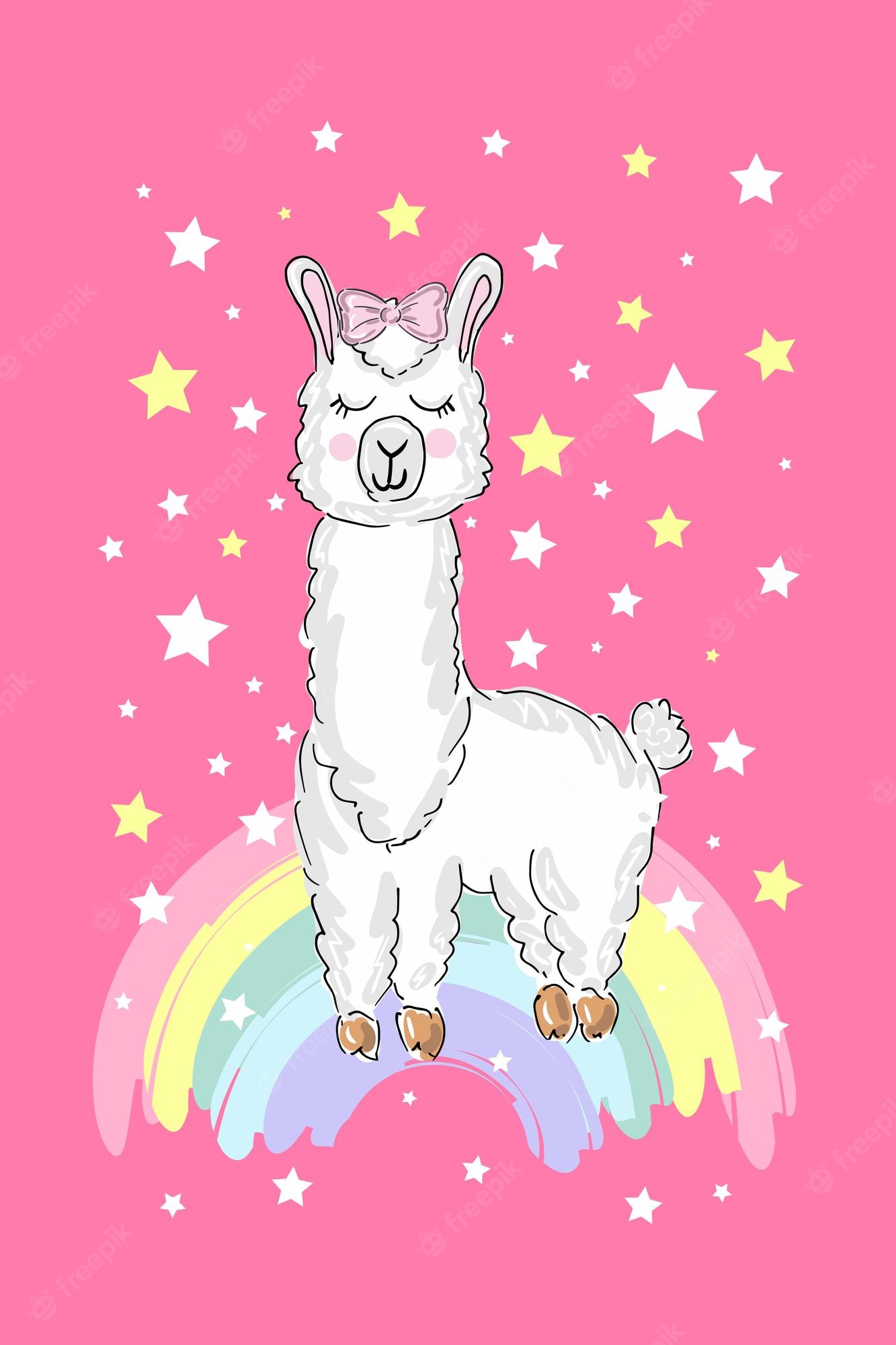 Cartoon Llamas Wallpapers