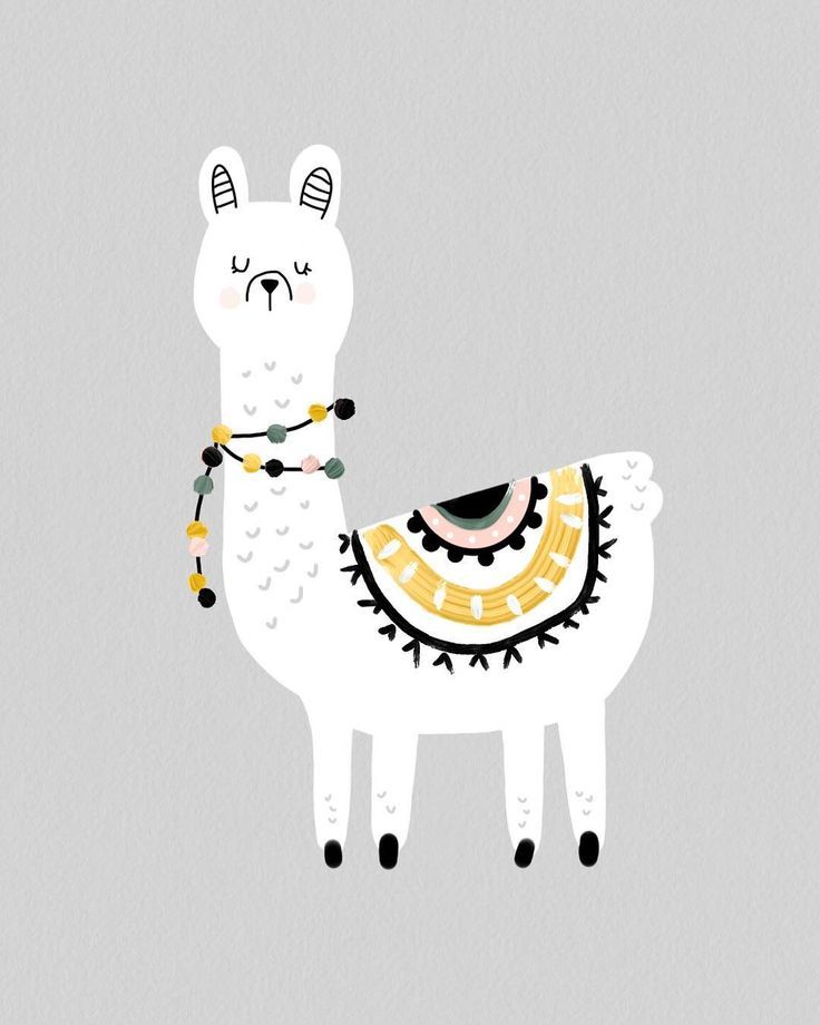 Cartoon Llamas Wallpapers