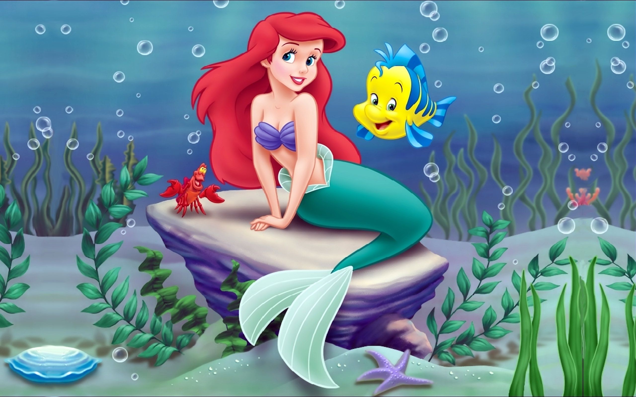 Cartoon Mermaid Wallpapers