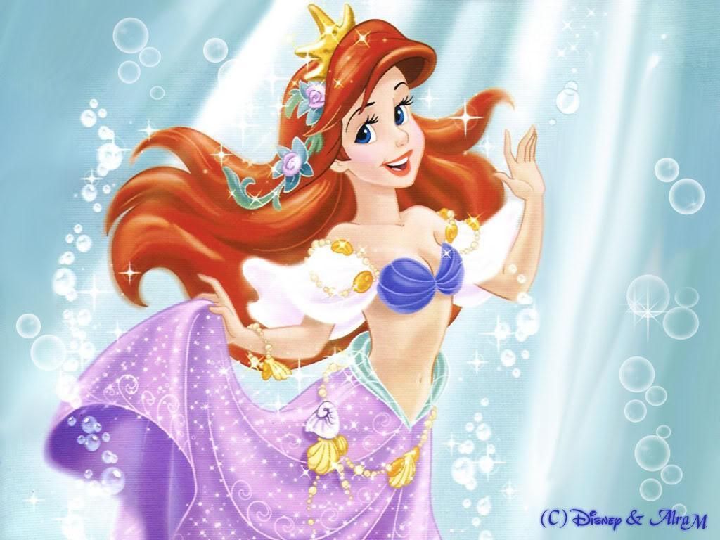 Cartoon Mermaid Wallpapers