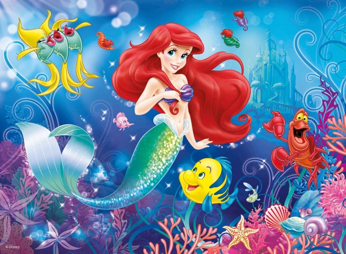 Cartoon Mermaid Wallpapers