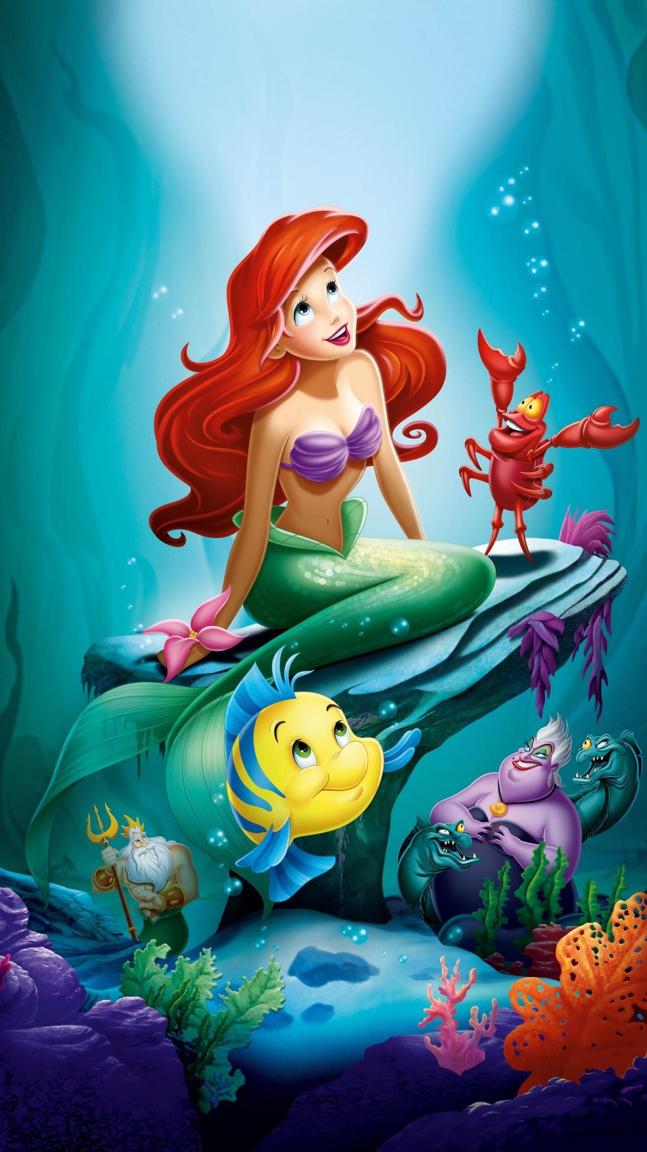 Cartoon Mermaid Wallpapers