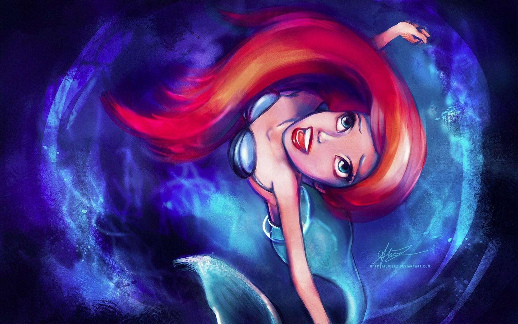 Cartoon Mermaid Wallpapers