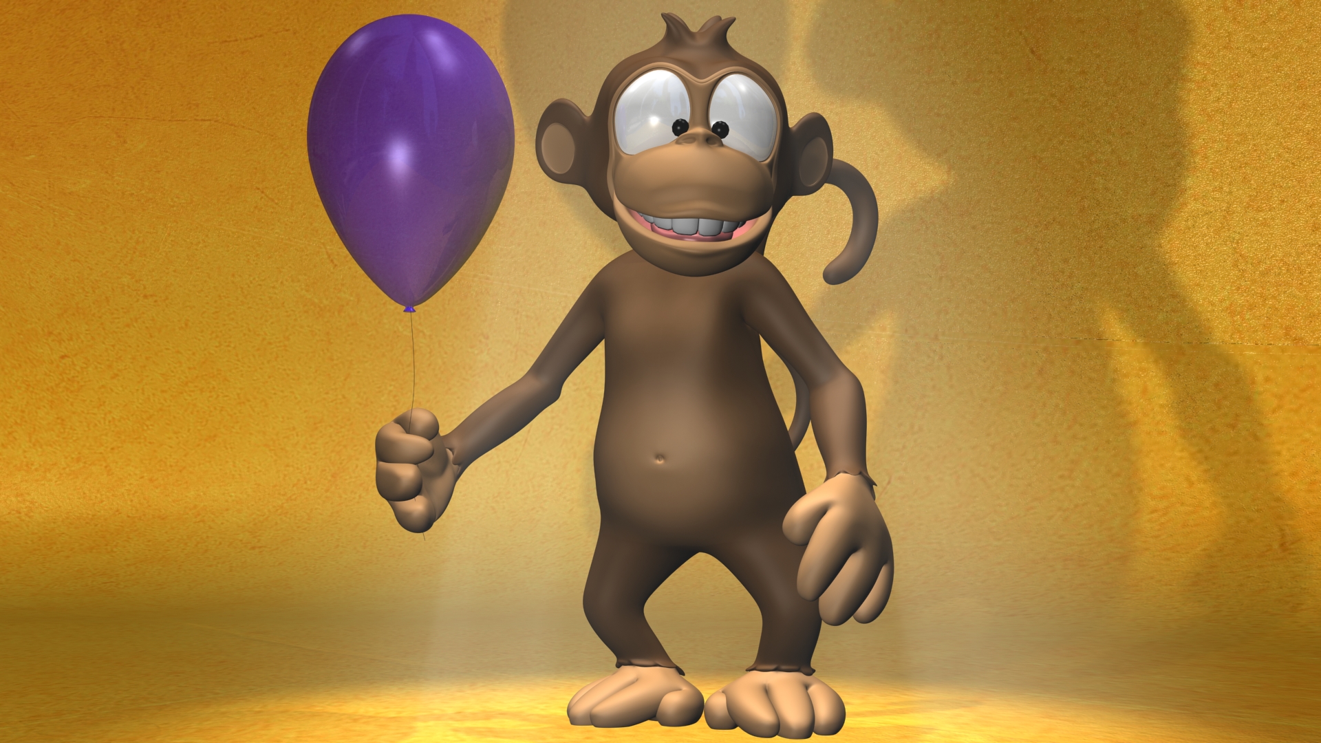 Cartoon Monkey Wallpapers