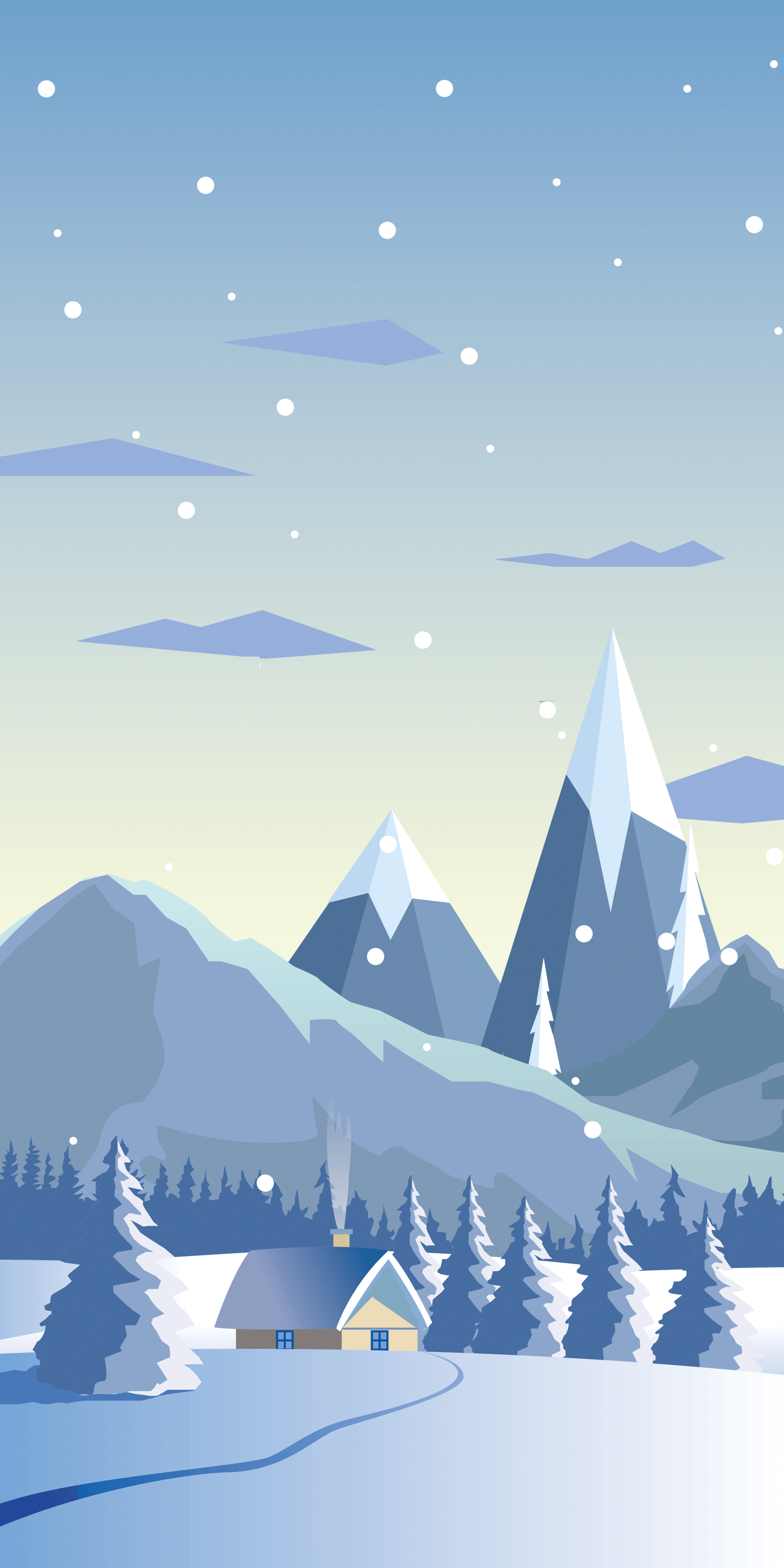 Cartoon Mountain Wallpapers