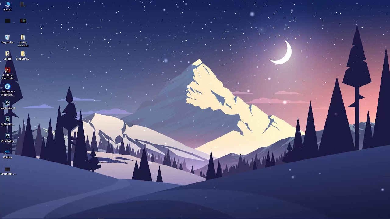 Cartoon Mountain Wallpapers