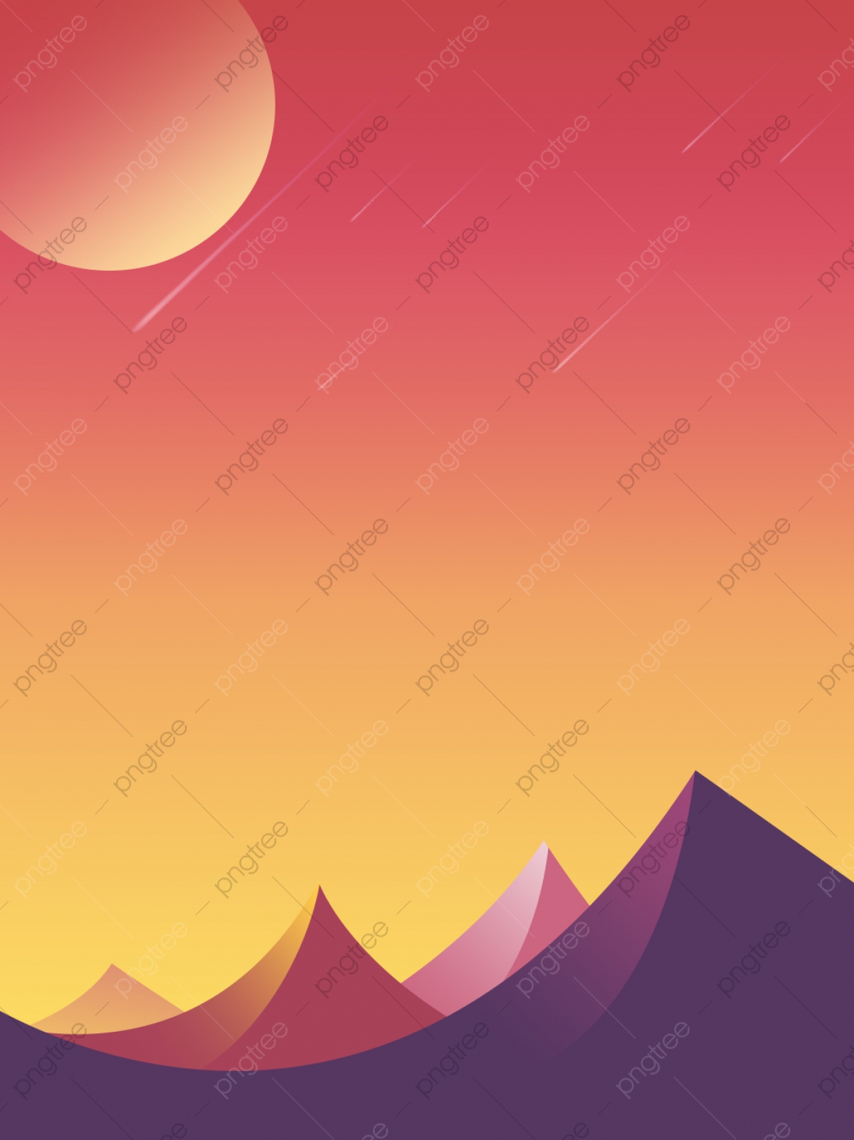 Cartoon Mountain Wallpapers