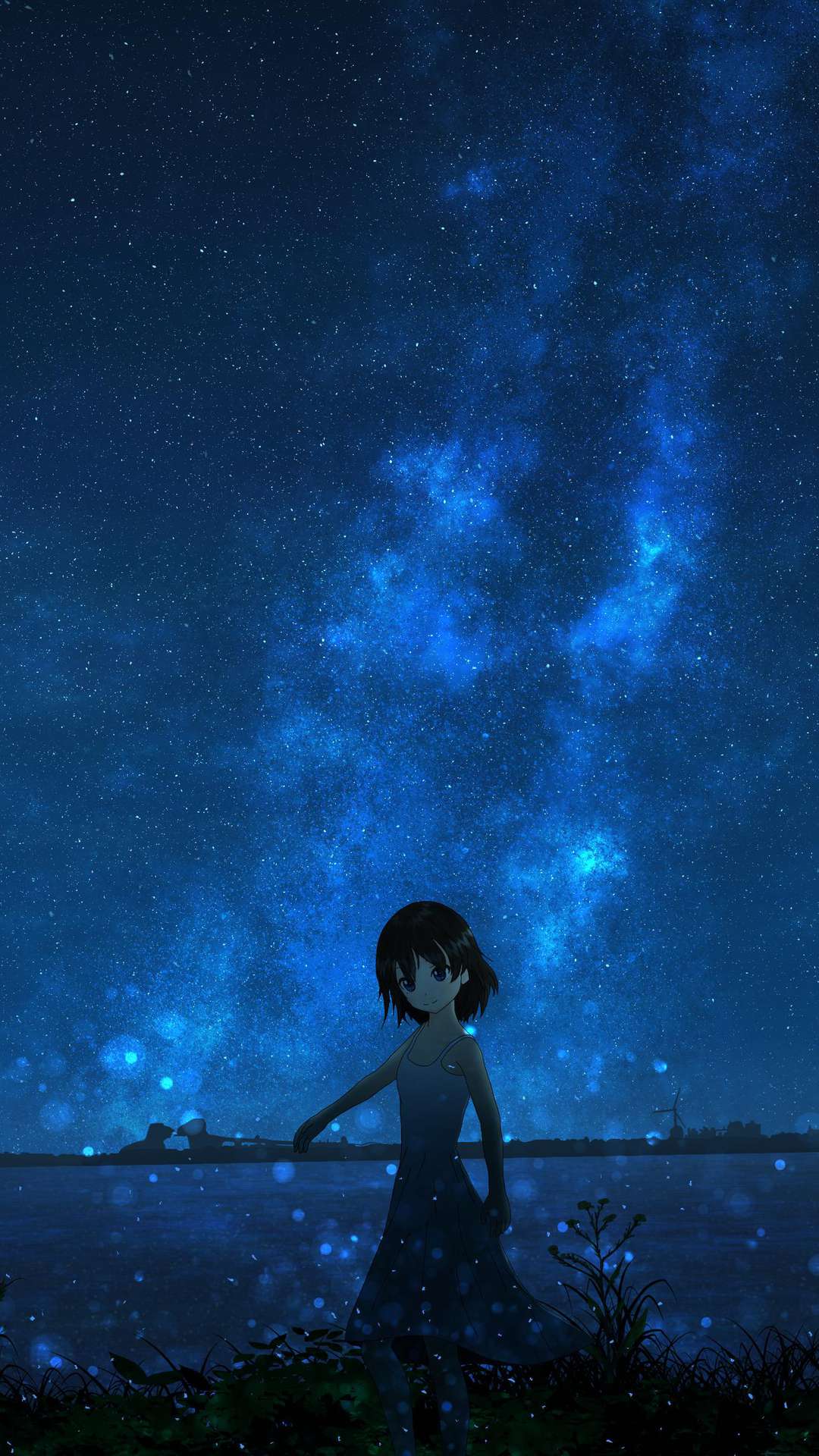 Cartoon Night Sky Wallpapers