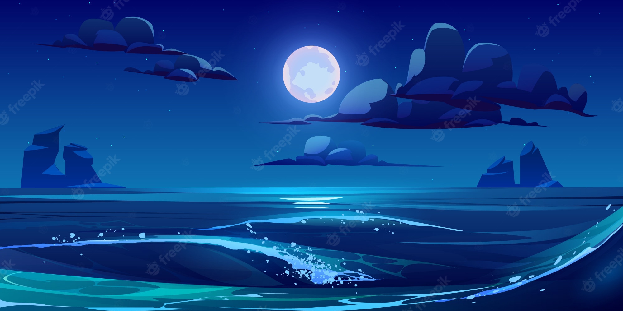 Cartoon Ocean Wallpapers