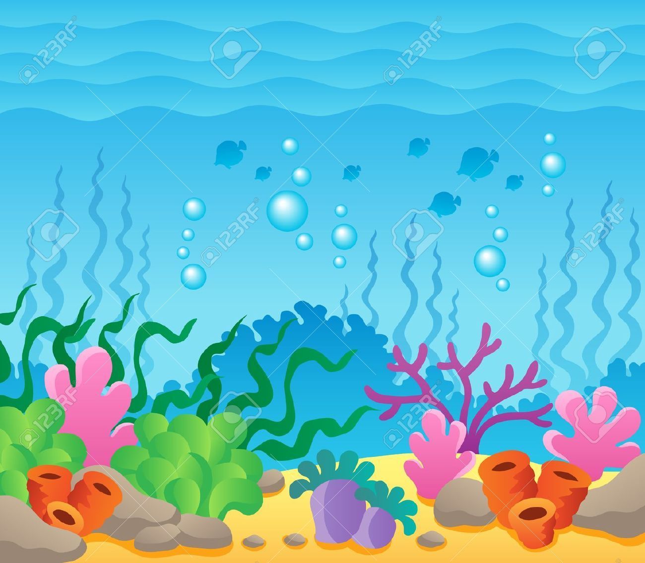 Cartoon Ocean Wallpapers