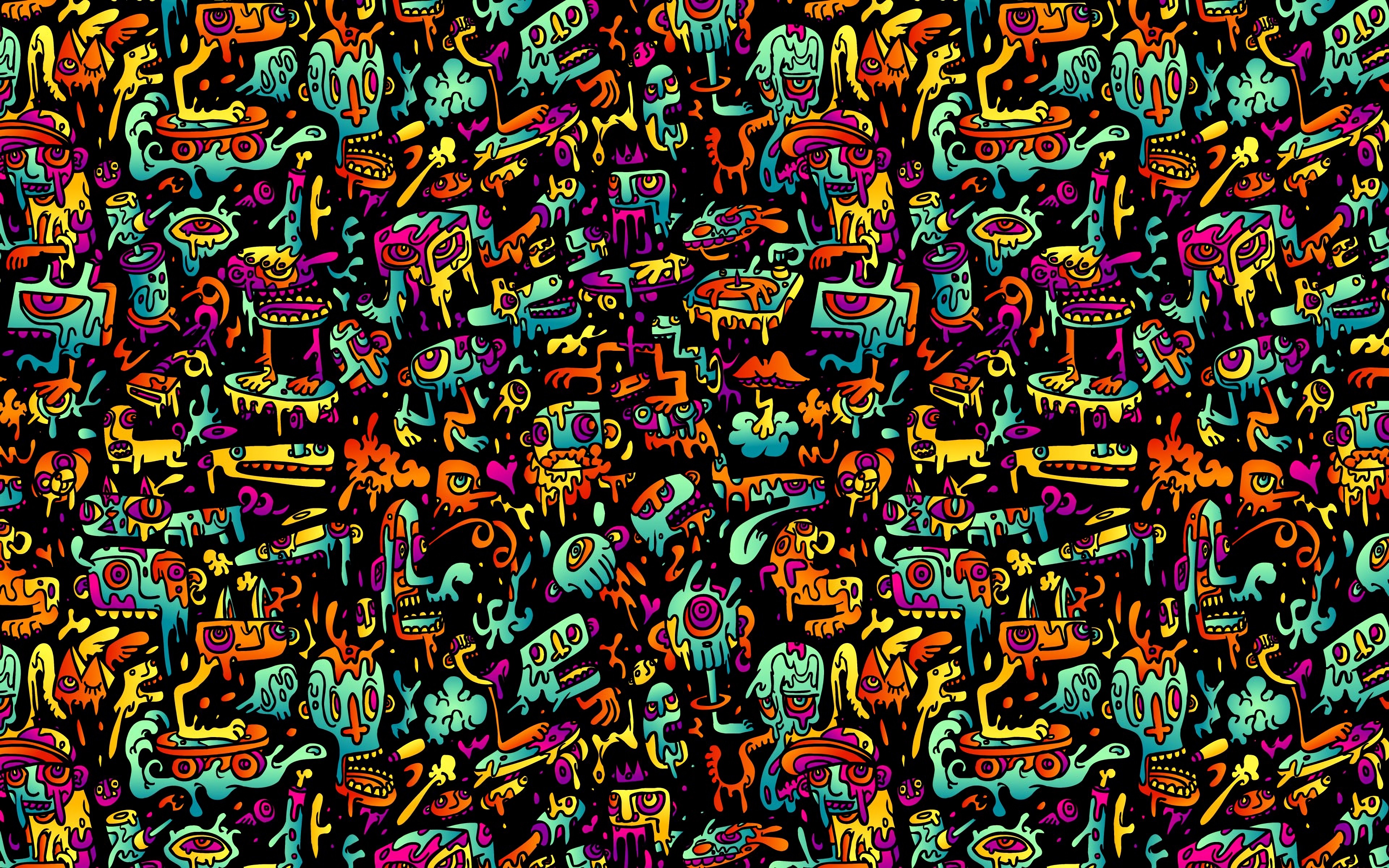 Cartoon Pattern Wallpapers