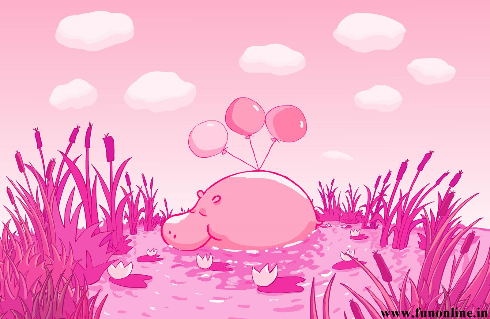 Cartoon Pink Wallpapers