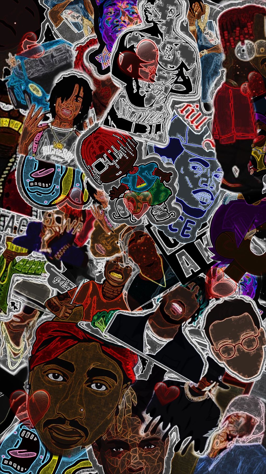 Cartoon Rappers Wallpapers