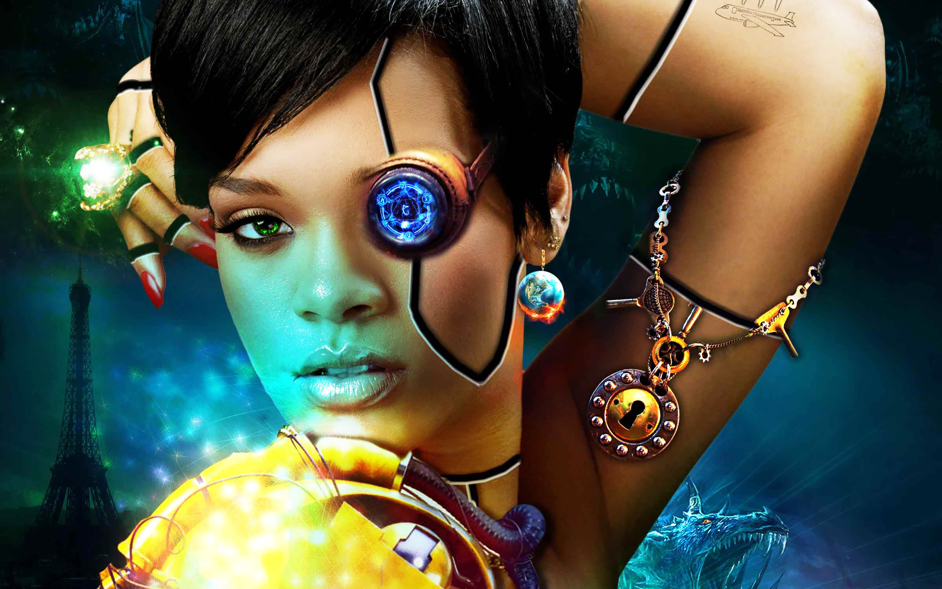 Cartoon Rihanna Wallpapers