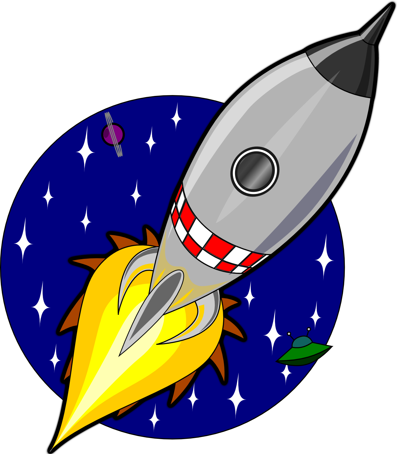 Cartoon Rocket Wallpapers