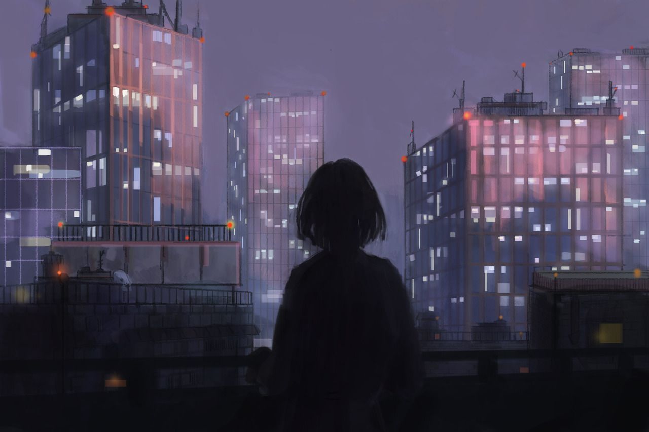 Cartoon Sad Aesthetic Pc Wallpapers