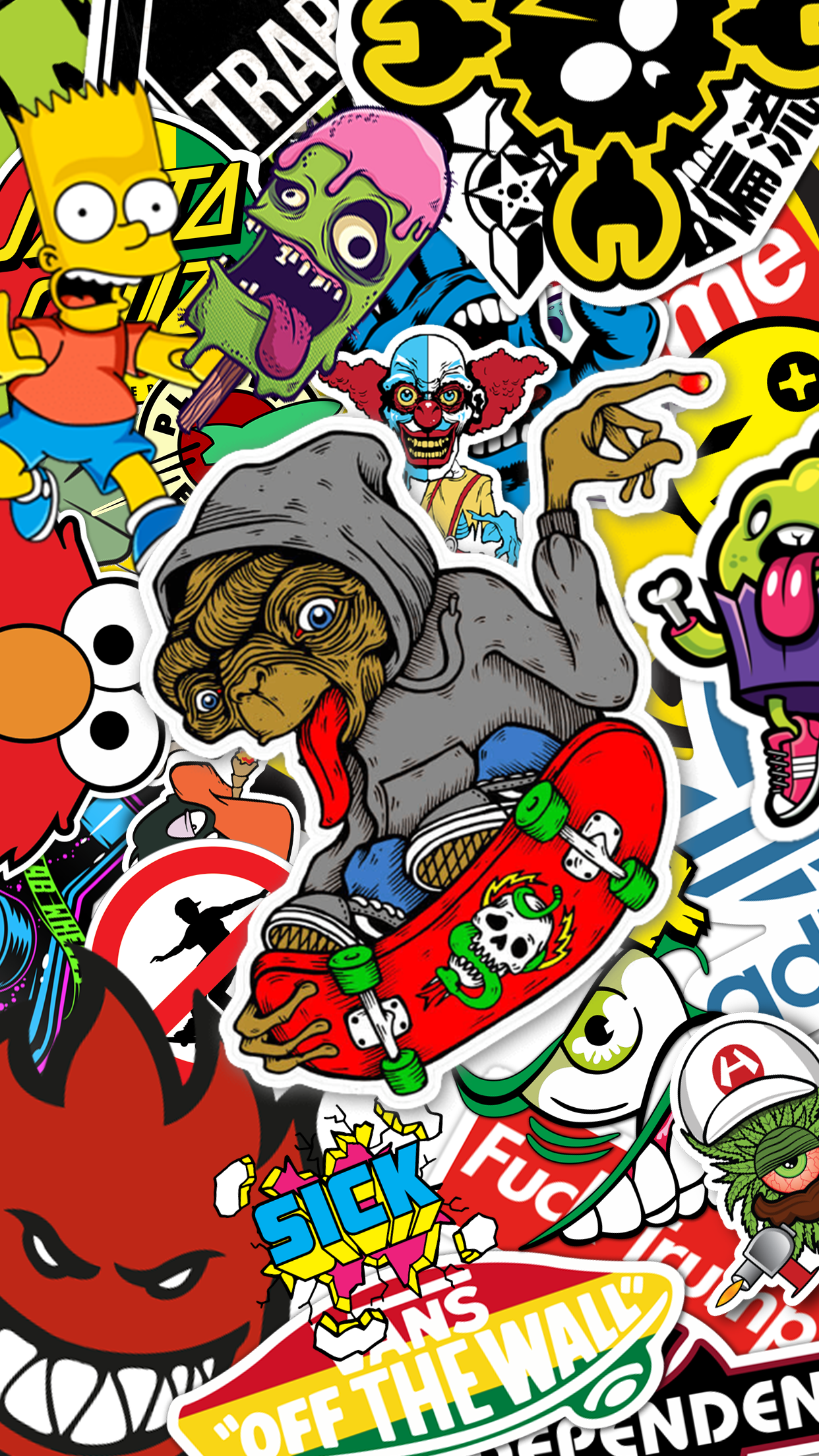 Cartoon Skateboard Wallpapers