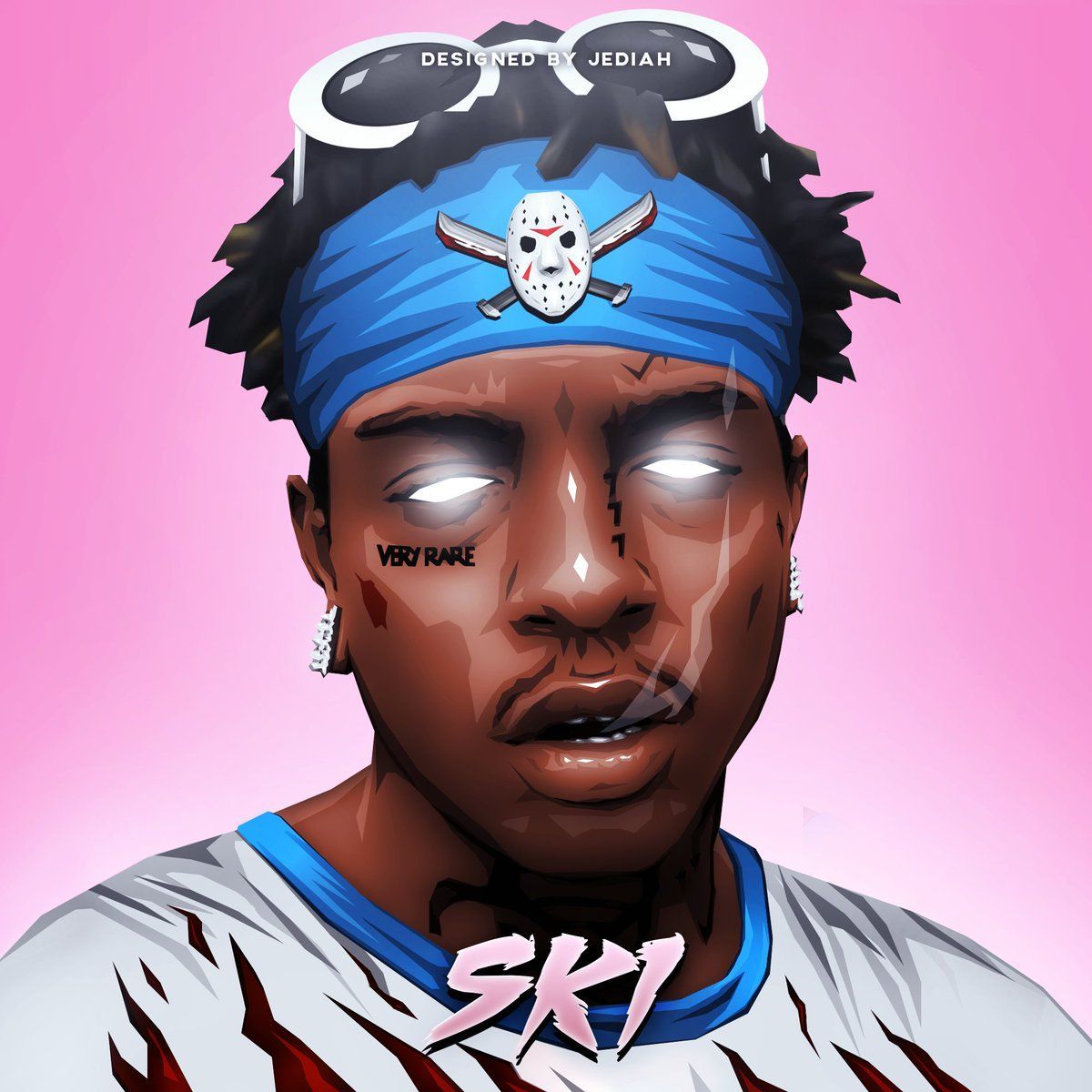 Cartoon Ski Mask The Slump God Wallpapers