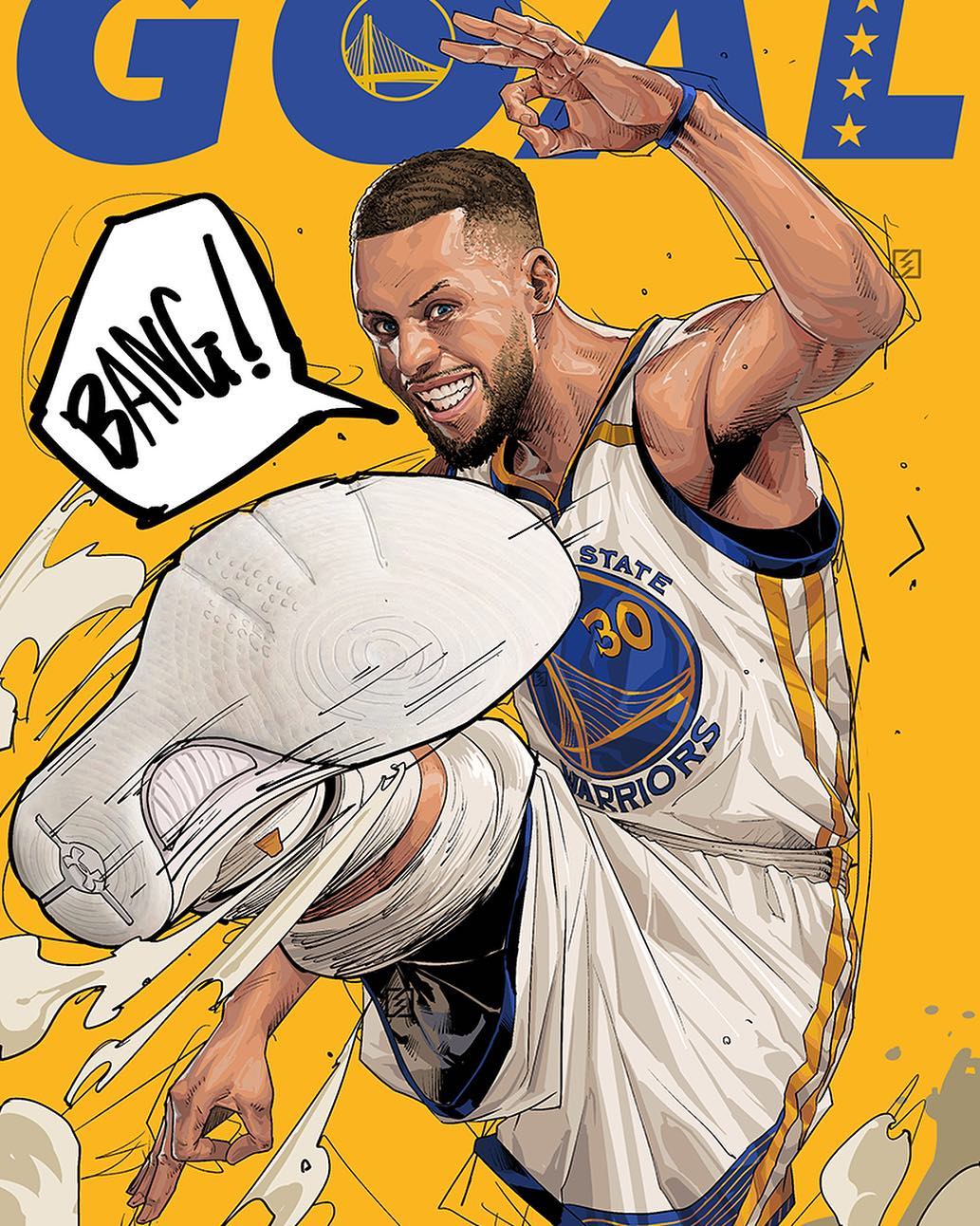 Cartoon Stephen Curry Wallpapers