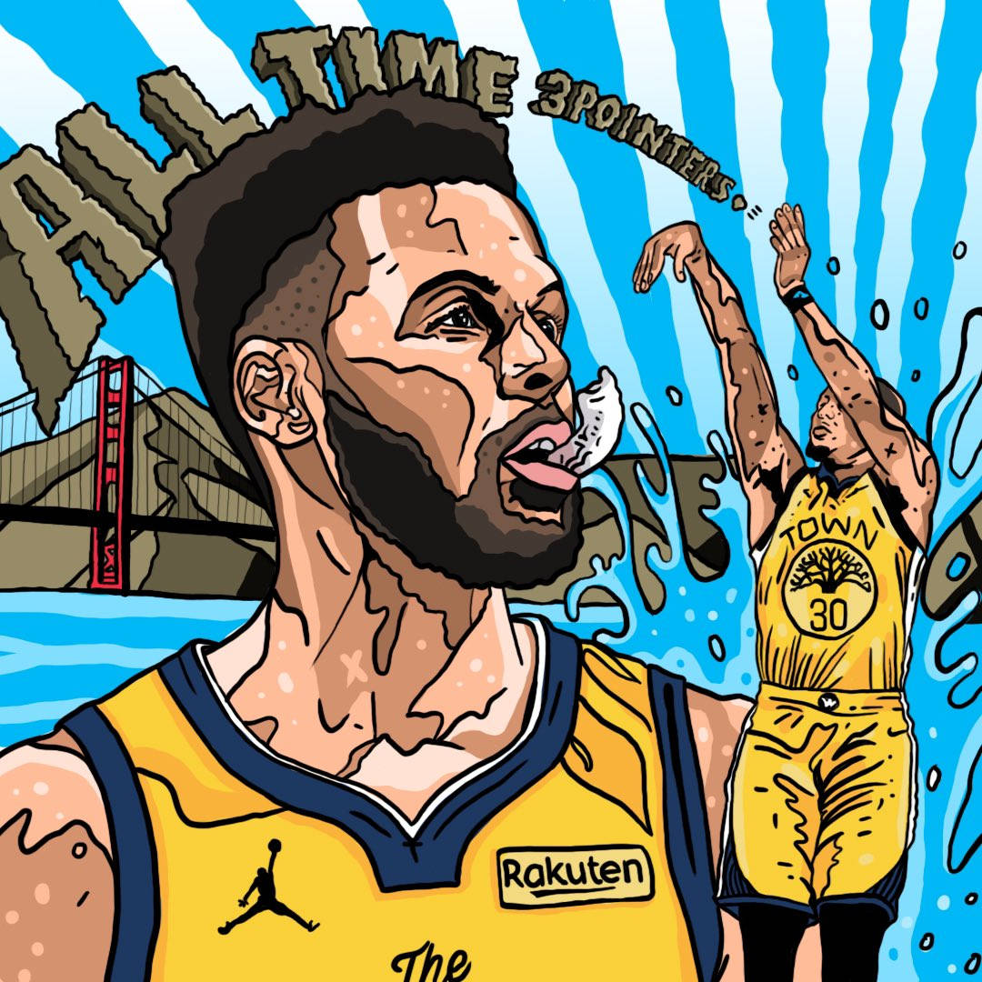 Cartoon Stephen Curry Wallpapers