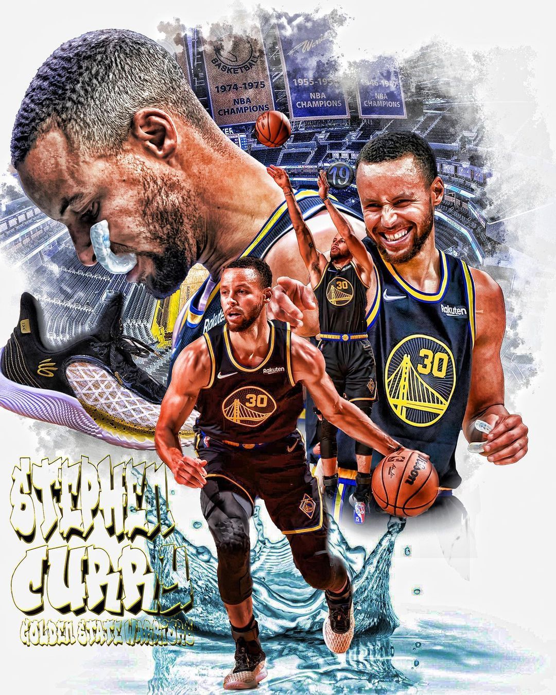 Cartoon Stephen Curry Wallpapers