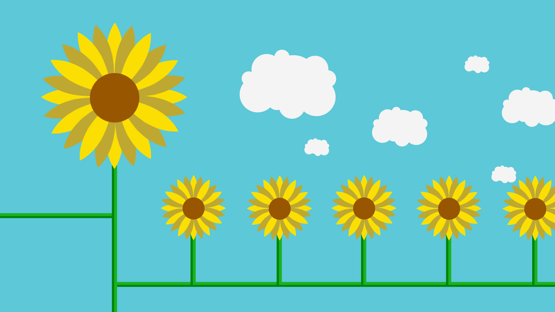 Cartoon Sunflower Wallpapers